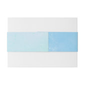 真のラブブルー 招待状ベリーバンド (裏面例)