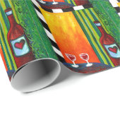 真のラブワインfor 2ラッピングペーパー ラッピングペーパー (ロールコーナー)