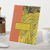 真のリーダーシップ引用文/観賞用グラス 台座サイン (インサイチュ)