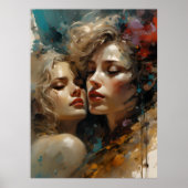 真のレズビアン愛 ポスター (正面)