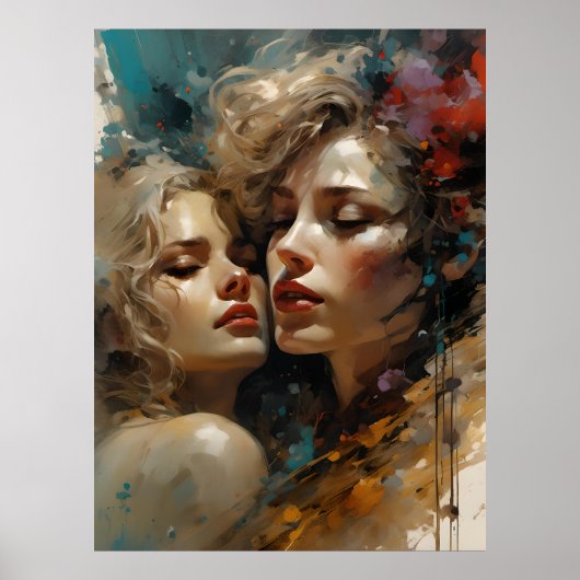 真のレズビアン愛 ポスター (正面)