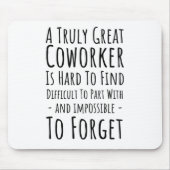 真の共同作素晴らし業者のコピーは懸命 マウスパッド (正面)