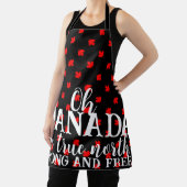 真の北の強さと自由なカナダ エプロン (インサイチュ)