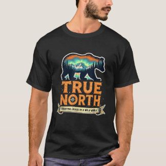 真の北VBS 2025クリスチャン信じるイエス・ウィルド Tシャツ