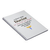 真の医素晴らし者 – 感謝 ノートブック (右側)