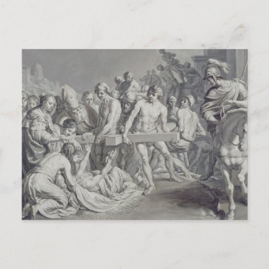 真の十字架の発見 ポストカード (正面)