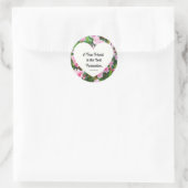 真の友が持最高のちだ。 ラウンドシール (バッグ)