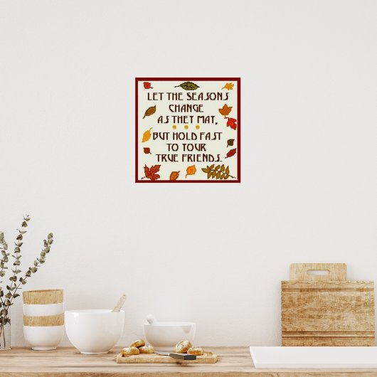 真の友だち ポスター (キッチン)