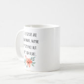 真の友は友情を離れぬ コーヒーマグカップ (正面左)