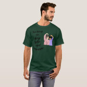 真の友は常に心でつながっている ヴィンテージ Tシャツ (正面フル)