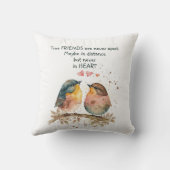 真の友は遠くにいるかも知れない クッション (裏面)