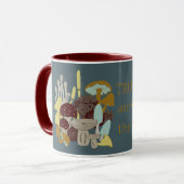 真の友は金の価値がある マグカップ (正面左)