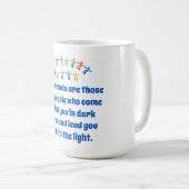 真の友人は、これらの珍しい人々 – 友情ク コーヒーマグカップ (正面右)