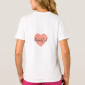 "真の友情の引用Tシャツ" Tシャツ (裏面)