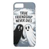 真の友情は決して手を持って幽霊を死なない Case-Mate iPhoneケース (裏面)