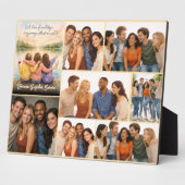 真の友情 | 友情の日 | 感動的 フォトプラーク (側面)