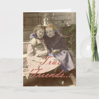 真の友達はあなたのベストを常に引き出します! カード