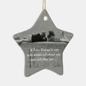 真の友達 セラミックオーナメント (右)