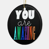 **真の友**オーナメント セラミックオーナメント (左)