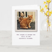 真の友 カード (黄色い花)