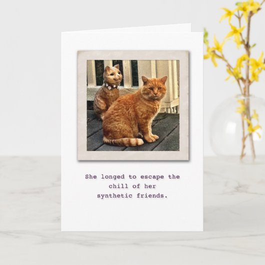 真の友 カード (黄色い花)