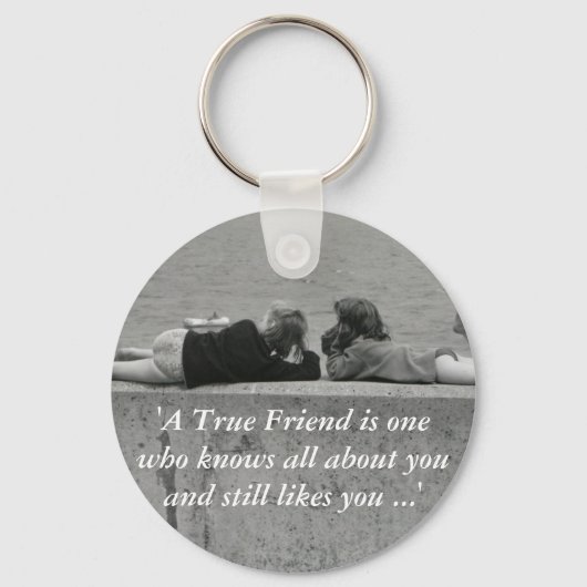 真の友 キーホルダー (正面)