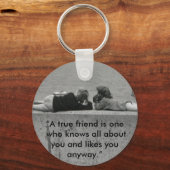 真の友 キーホルダー (正面)