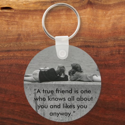 真の友 キーホルダー (正面)