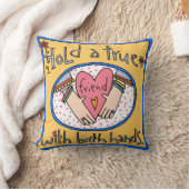 真の友 クッション (ブランケット)