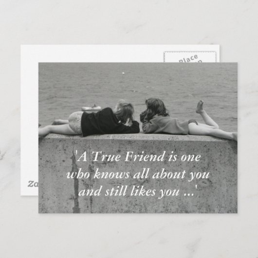 真の友 ポストカード (正面/裏面)