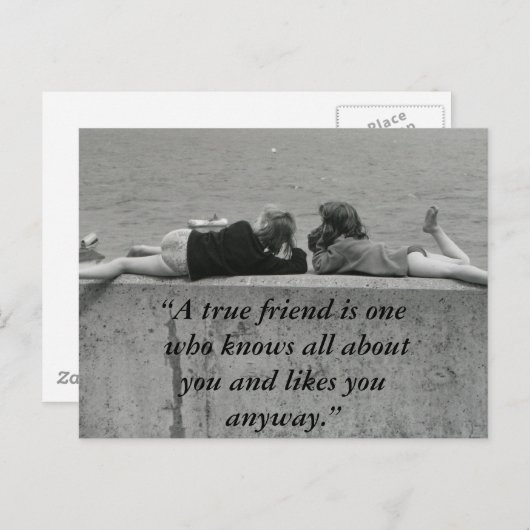 真の友 ポストカード (正面/裏面)