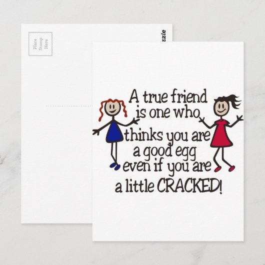 真の友 ポストカード (正面/裏面)