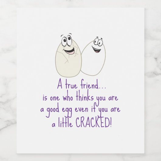 真の友 ワインラベル (シングルラベル)