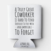 真の同僚の素晴らしコピーは懸命 缶クーラー (裏面)