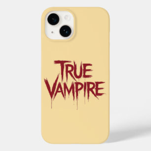 真の吸血鬼のゴシックの血文字デザイン滴 Case-Mate iPhone 14ケース