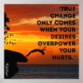 「真の変化」 ポスター (正面)