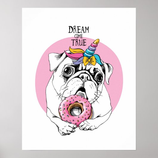 真の夢来を見る ポスター (正面)