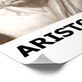 真の意味でのアリストテレスの生考え活 ポスター (角)