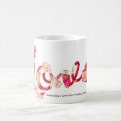 真の愛が輝く コーヒーマグカップ (中央)