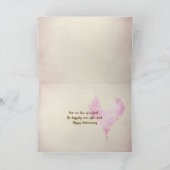 真の愛のハート カード (内部)