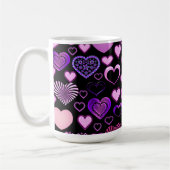 真の愛のマグカップ コーヒーマグカップ (左)