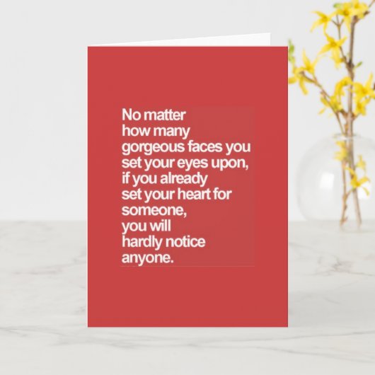 真の愛の引用文何人の豪華な顔があなたを飾るか カード (黄色い花)