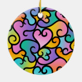 真の愛の影 セラミックオーナメント (裏面)