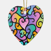 真の愛の影 セラミックオーナメント (左)