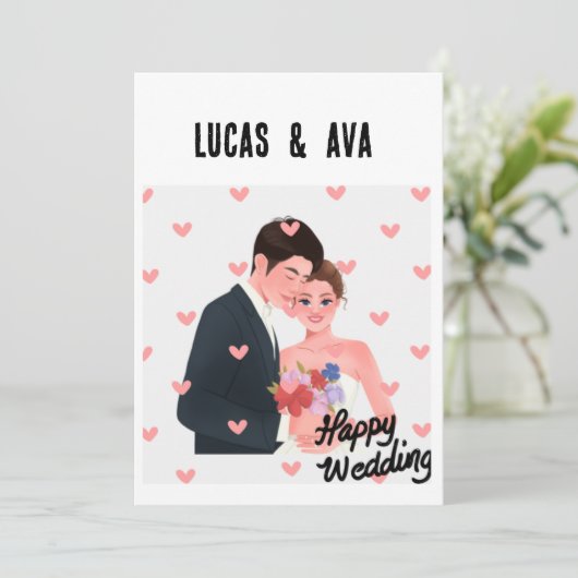 「真の愛の招待状」 招待状 (スタンド正面)