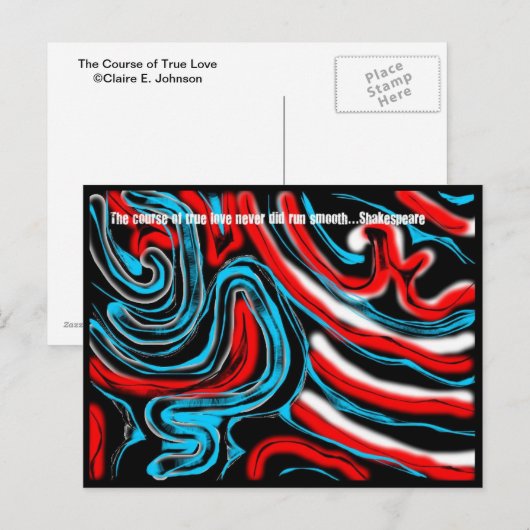 真の愛の道… ポストカード (正面/裏面)