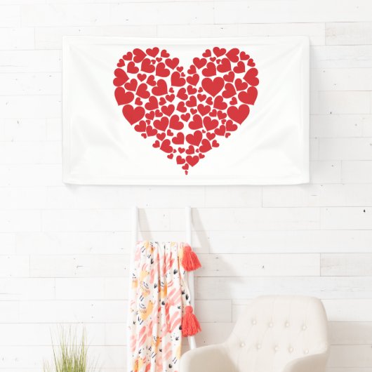 真の愛の香りは絶えない 横断幕 (インサイチュ)