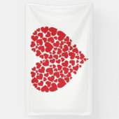 真の愛の香りは絶えない 横断幕 (縦)