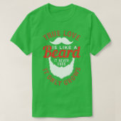 真の愛はあごひげのようなもの6 Tシャツ (デザイン正面)