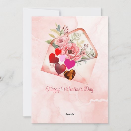 真の愛はレアバレンタインデーロマンチック引用文 シーズンカード (裏面)